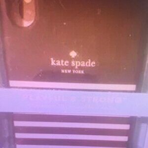 Kate Spade Black and White Striped Design